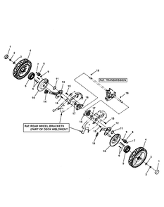 Part Location Diagram of 7600184YP Briggs and Stratton Kit axle bearing asy
